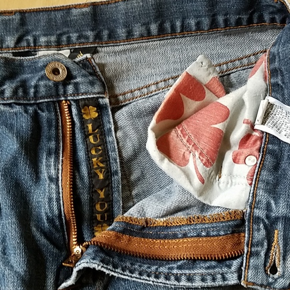 Mens Lucky Brand Regular Inseam Jeans - Picture 5 of 8